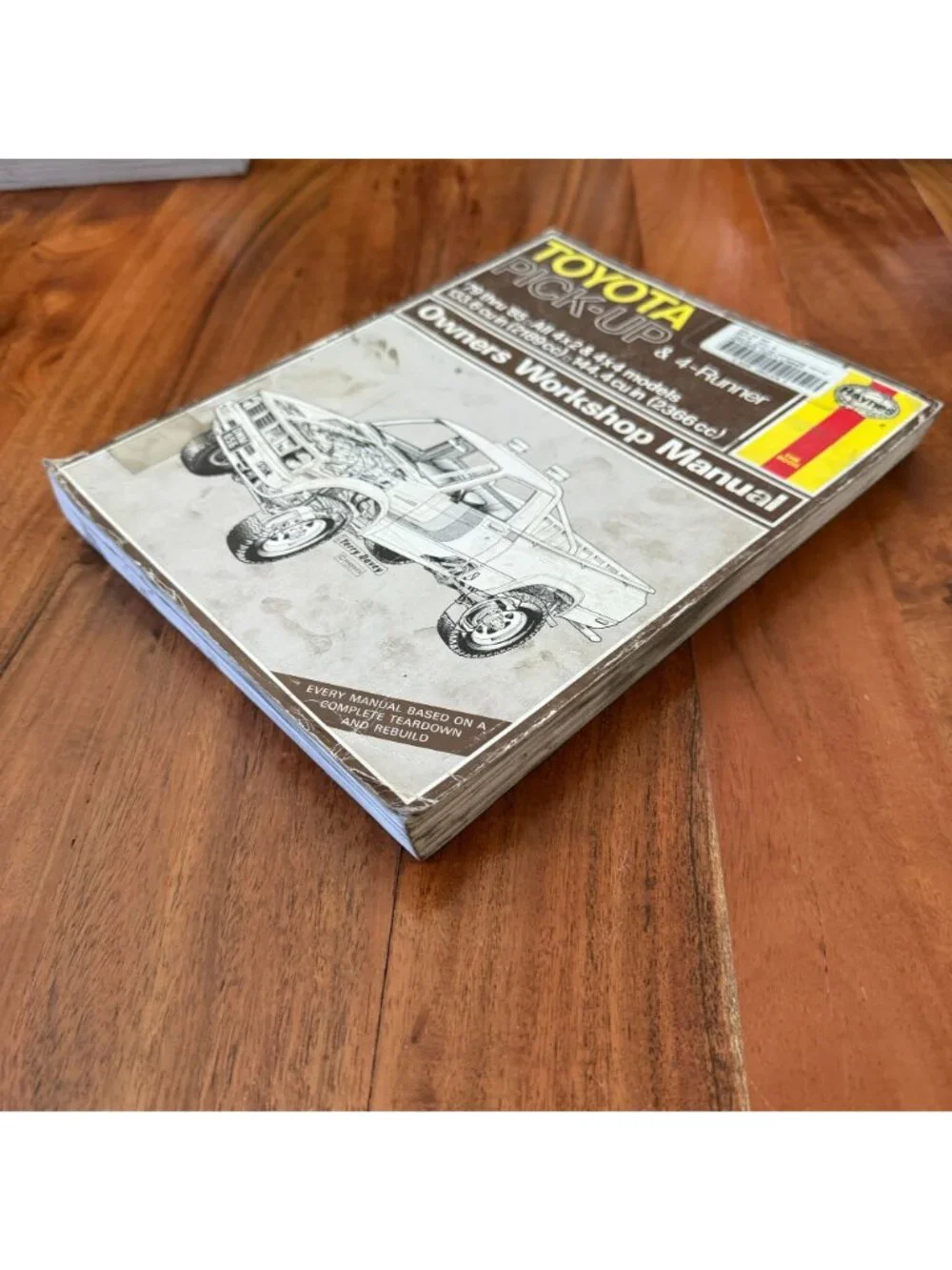 Haynes Toyota Pick-Up & 4-Runner 1979-1985 Repair Manual '79-'85 20R 22R PB